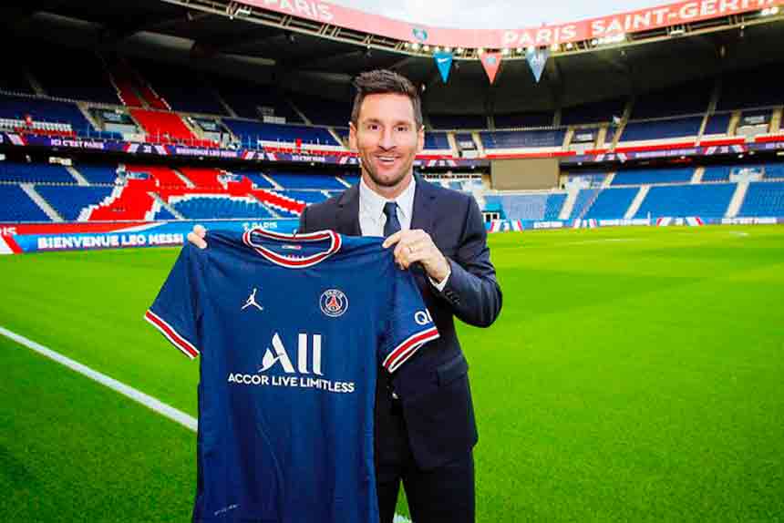 ¡Fichaje oficial! Messi firma hasta el 2023 con el París Saint-Germain y lucirá la camiseta número 30