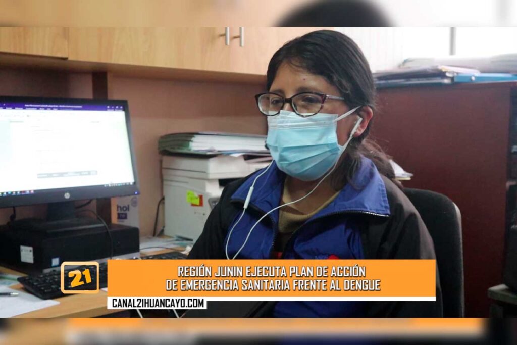 Región Junín ejecuta plan de acción de emergencia sanitaria frente al Dengue (VIDEO)
