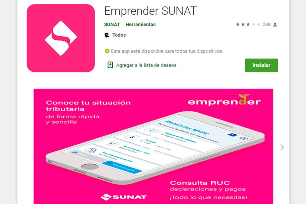 Revisa aquí cómo emitir tus comprobantes de pago electrónicos desde el App Emprender Sunat