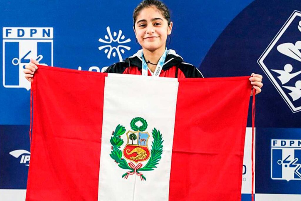 ¡Oro para Perú! Ana Ricci gana medalla en el Sudamericano Juvenil de deportes acuáticos