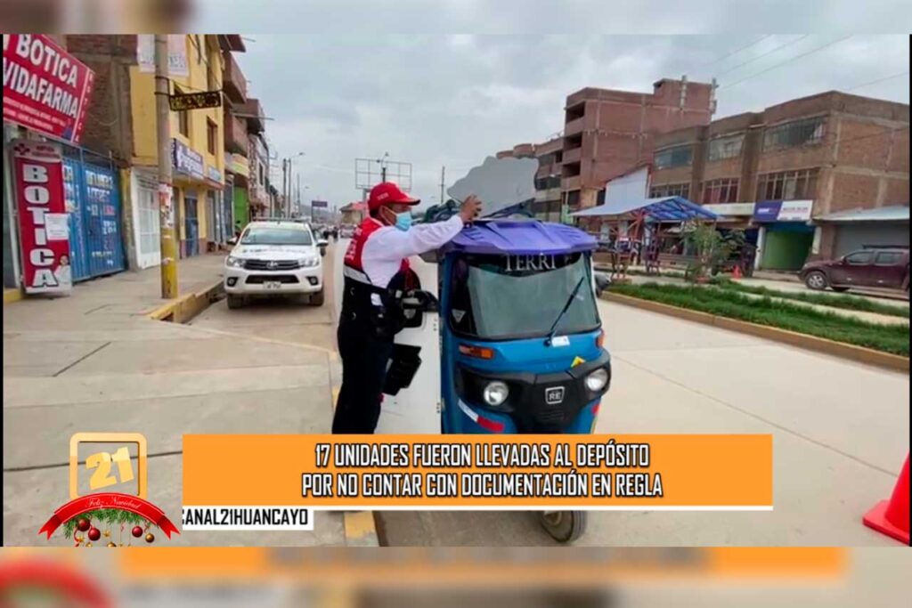 Erradican mototaxis informales en Chilca (VIDEO)