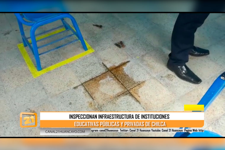 Chilca: Inspeccionan infraestructura de instituciones educativas públicas y privadas (VIDEO)