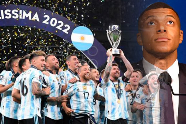 Argentina campeón y el público sudamericano responde contra Mbappé