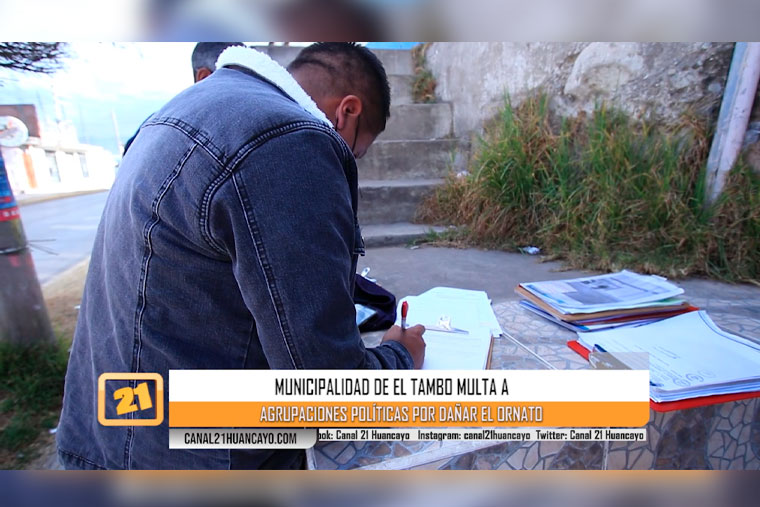 El Tambo: Clausuran y multan 6 locales por utilizar vía como taller mecánico (VIDEO)