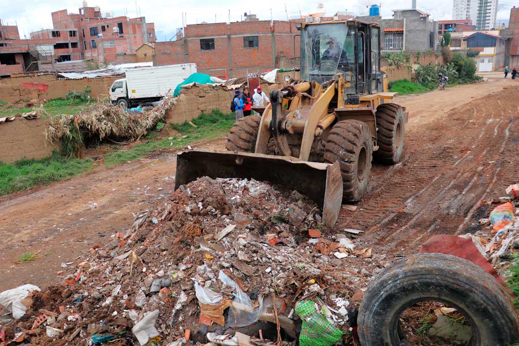 Municipalidad de Huancayo realiza limpieza pública para garantizar el bienestar de la población