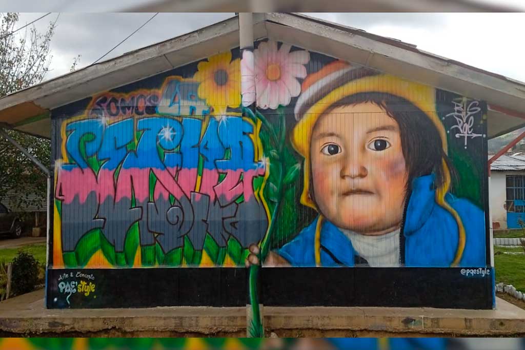 Hoy develan murales de Aldea El Rosario por 36 aniversario