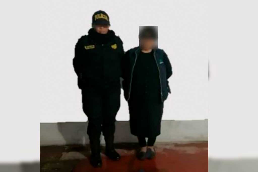 Lircay: Detienen a mujer por tocamientos indebidos