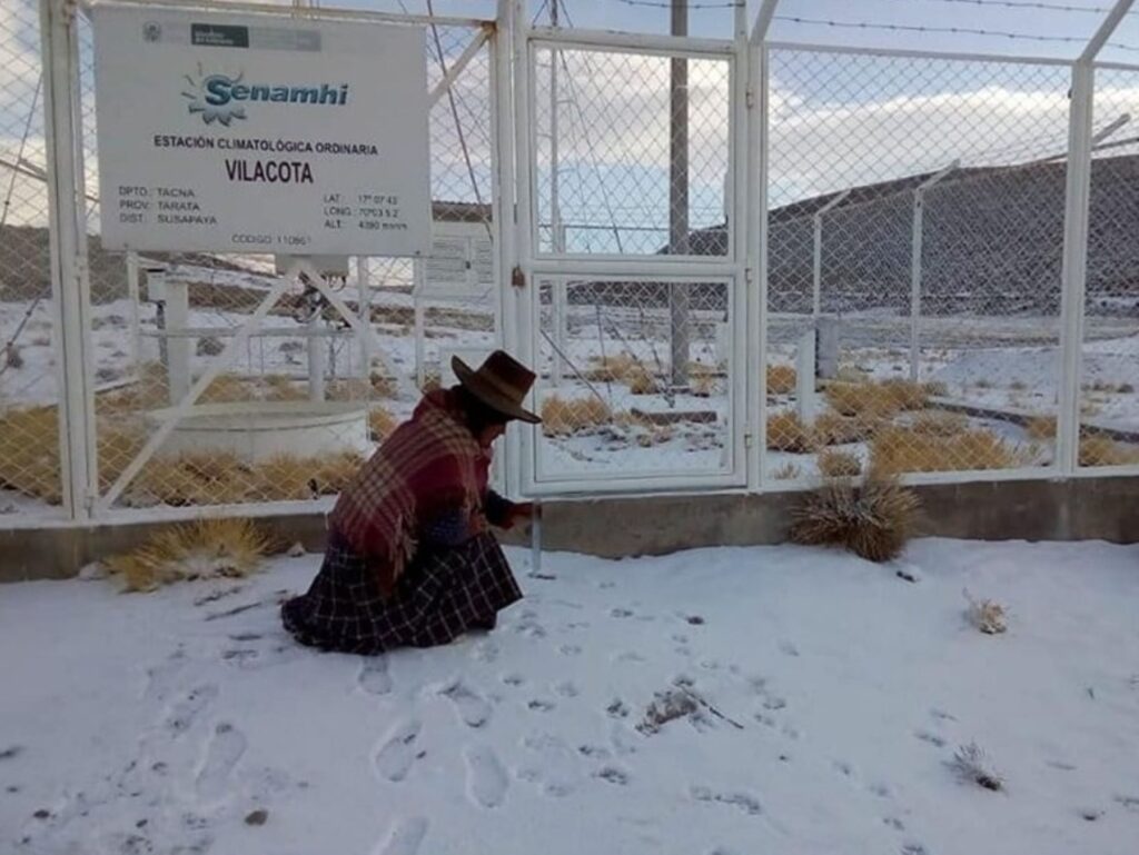¡Atención! Lluvia, nieve, granizo y aguanieve volverán a caer en la Sierra
