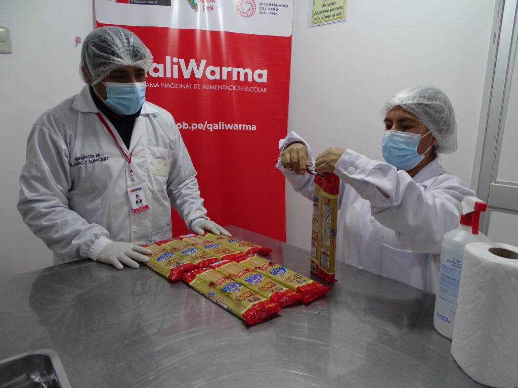 Junín: Qali Warma supervisa calidad de alimentos que serán distribuidos a 3766 instituciones educativas públicas