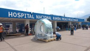 EsSalud inicia instalación de moderno tomógrafo de 124 cortes en Huancayo